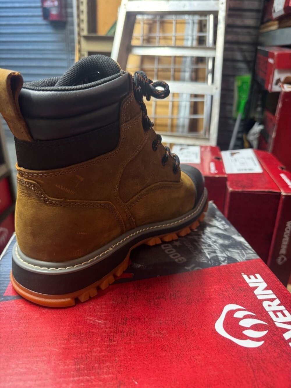 Wolverine Men's Soft Toe Work Boots Size 8.5 Wide - New in Box